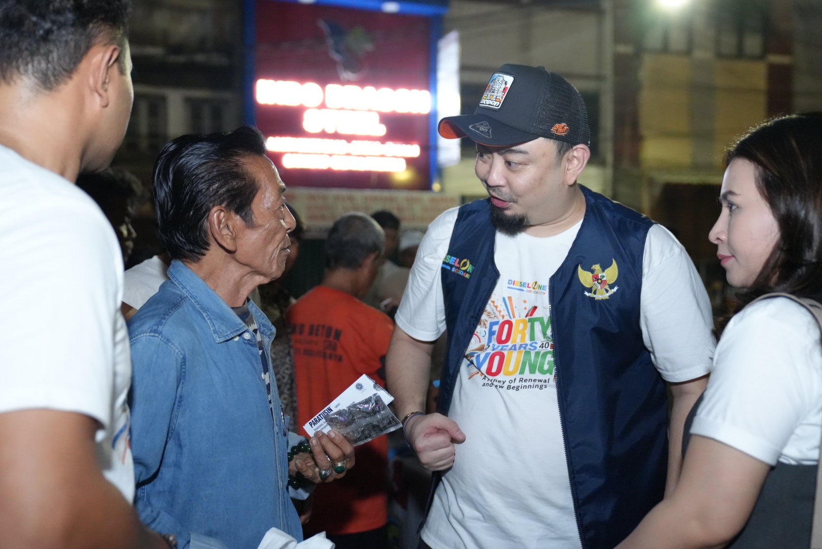 Peringati Hari Jadinya, Dicky Yohanes Tebar Sembako dan Gelar Pengobatan Gratis di Jakarta