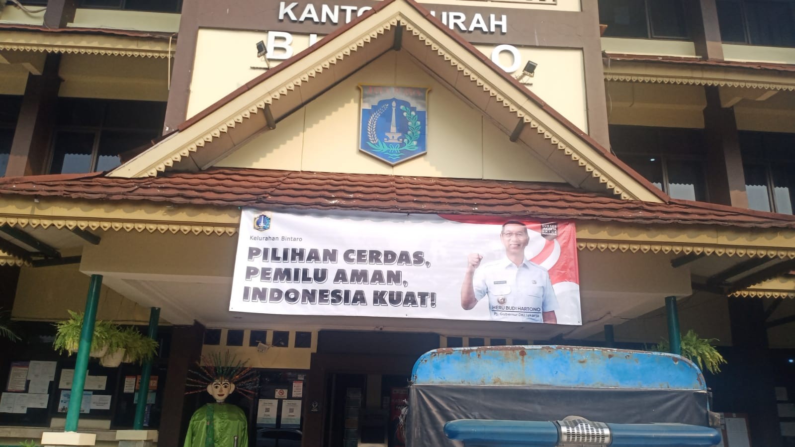 Spanduk Heru Kepung Jakarta, PITA: TOP Memang Harus Hadirkan Pemilu Aman