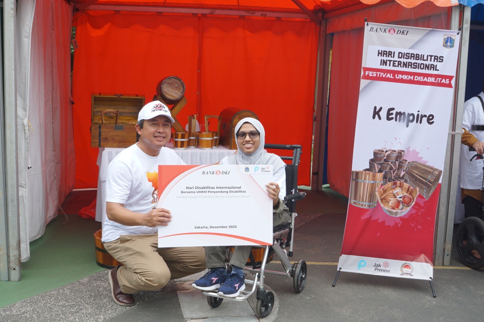 Ragam Dukungan Bank DKI dalam Memperingati Hari Disabilitas Internasional 2023