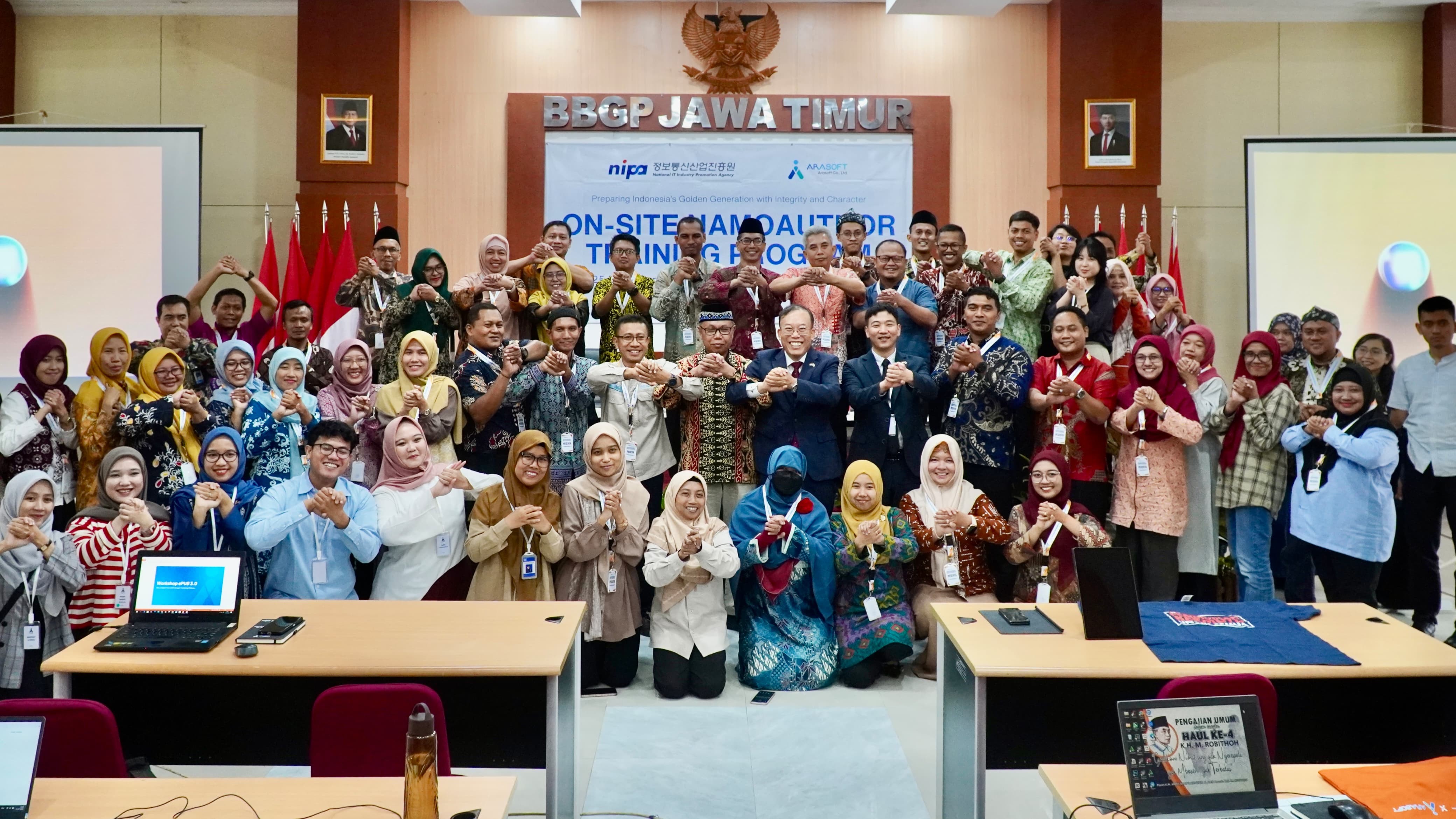 BBGTK Jawa Timur dan Arasoft Gelar Pelatihan Buku Digital Interaktif untuk Guru Se-Jawa Timur