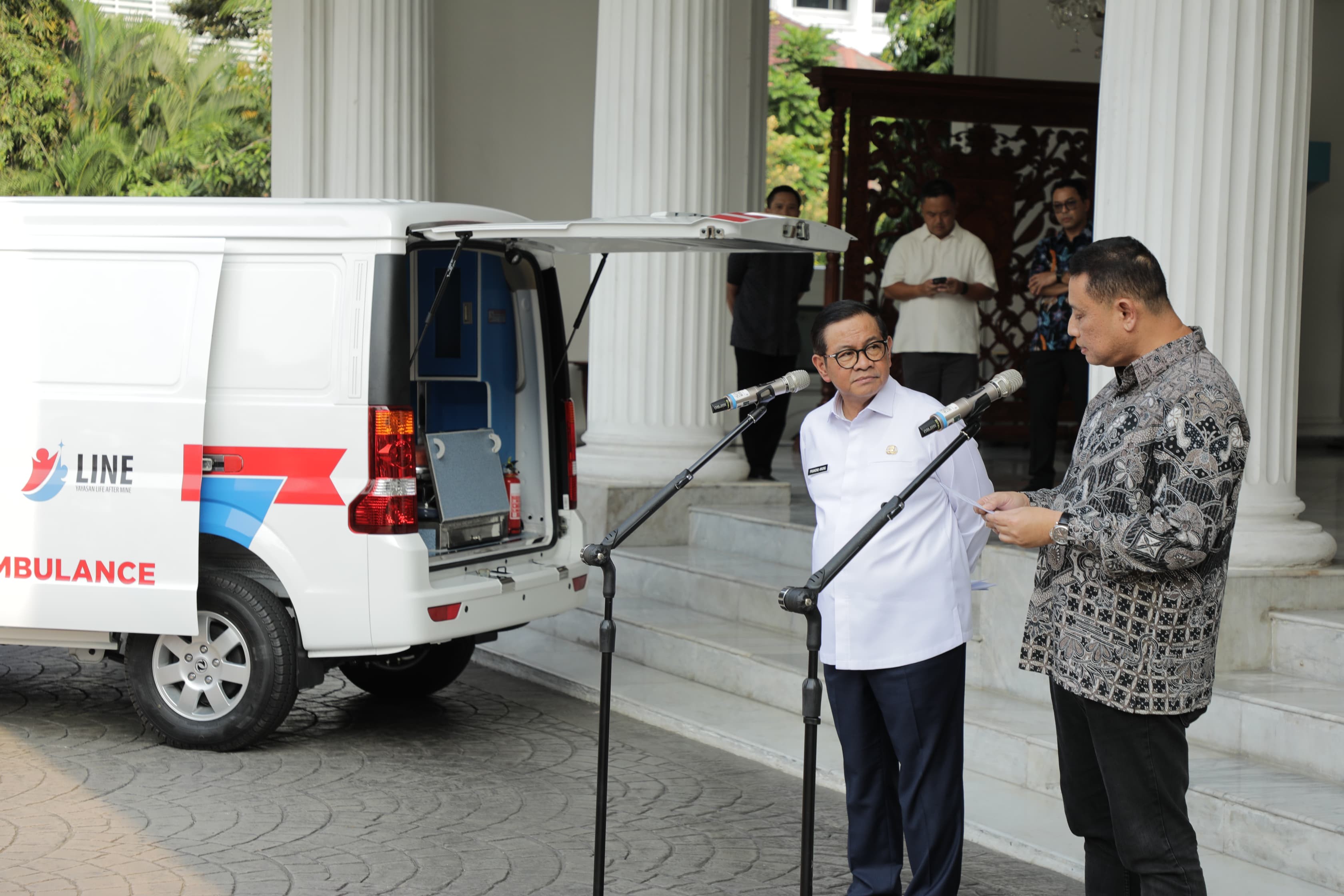 Gubernur Pramono Apresiasi Yayasan After Mine Wujudkan Penguatan Layanan Kesehatan